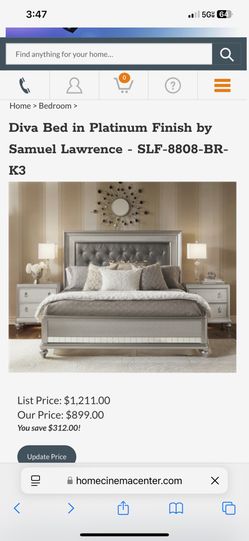 Diva II KING BEDFRAME