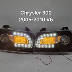 Chrysler 300 2005-2010 Headlights V6 