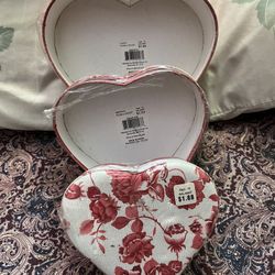 Heart boxes set