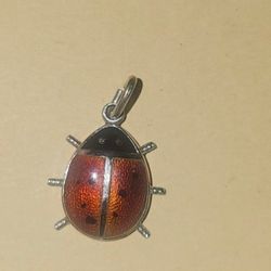 Sterling Silver  Ladybug 
