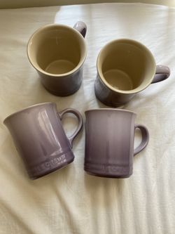 LE CREUSET 14 oz. Stoneware Set of Four Coffee Mugs
