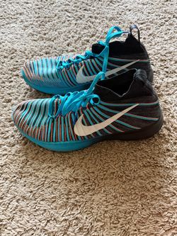 Nike Free Train Force Flyknit Hi Men's Size 12.5 Rare Running workout Shoes Multicolor