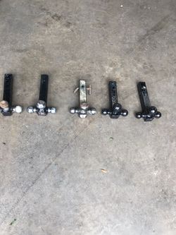 3 way ball Hitch (2 5/16), (1 7/8), ( 2")