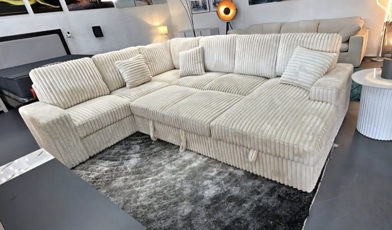 New Sectional Sleeper In Box Buy Now Pay Later $39 Down 