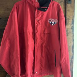 2002 World Series Jacket With Hood  Large 