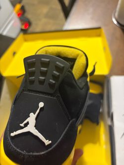 Air Jordan 4  Crib Shoes Black