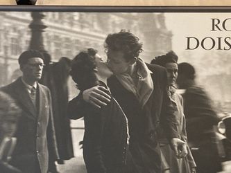 Robert Doisneau Framed Print Le Baiser De L’Hotel De Ville, Paris 1950