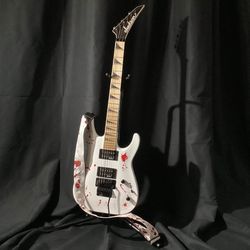 Jackson JS Series JS32 DKA-M Dinky- Snow White With Custom decals and Soft Case