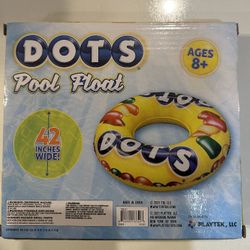 Playtek Giant DOTS Pool Float NIB