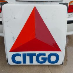 Citgo Gasoline Plastic Sign