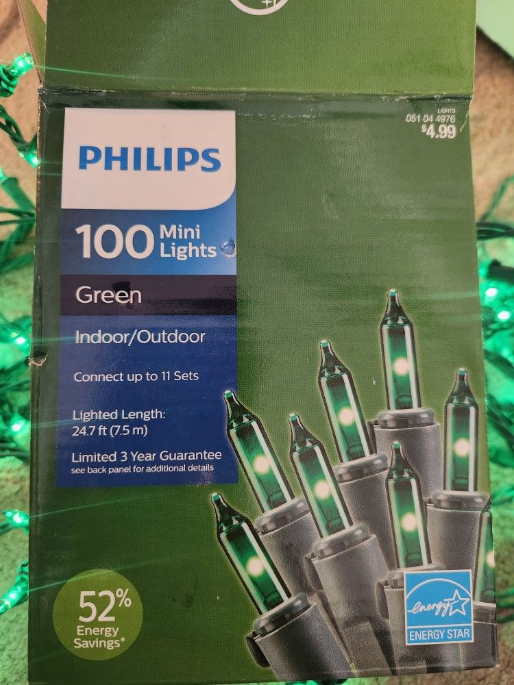 Holiday Lights In Various Colors