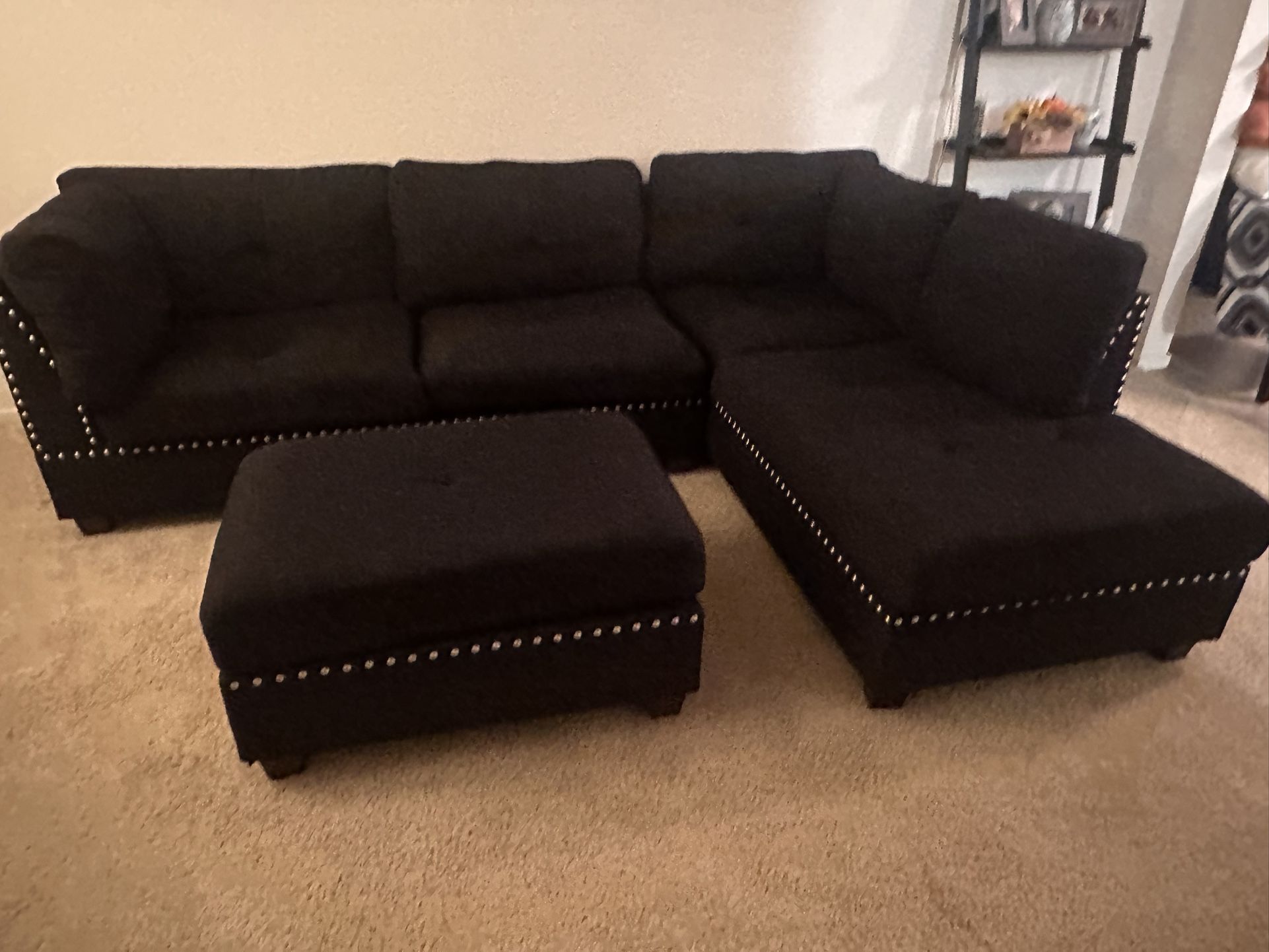Sectional Sofa With Ottoman