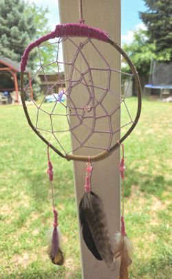 Handmade dreamcatcher