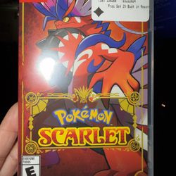 Pokémon Scarlet | Nintendo Switch 