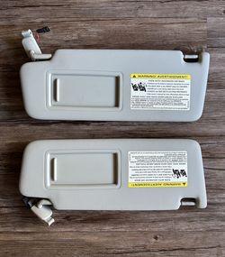 2017-2023 Audi A4 Quattro Interior Sun Visors - Grey 