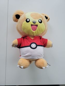 POKEMON TEDDIURSA 15" Plush Toy Build-A-Bear Workshop BABW Stuffed Animal