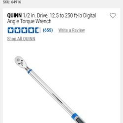Quit 1/2 Digital Torque Wratchet 