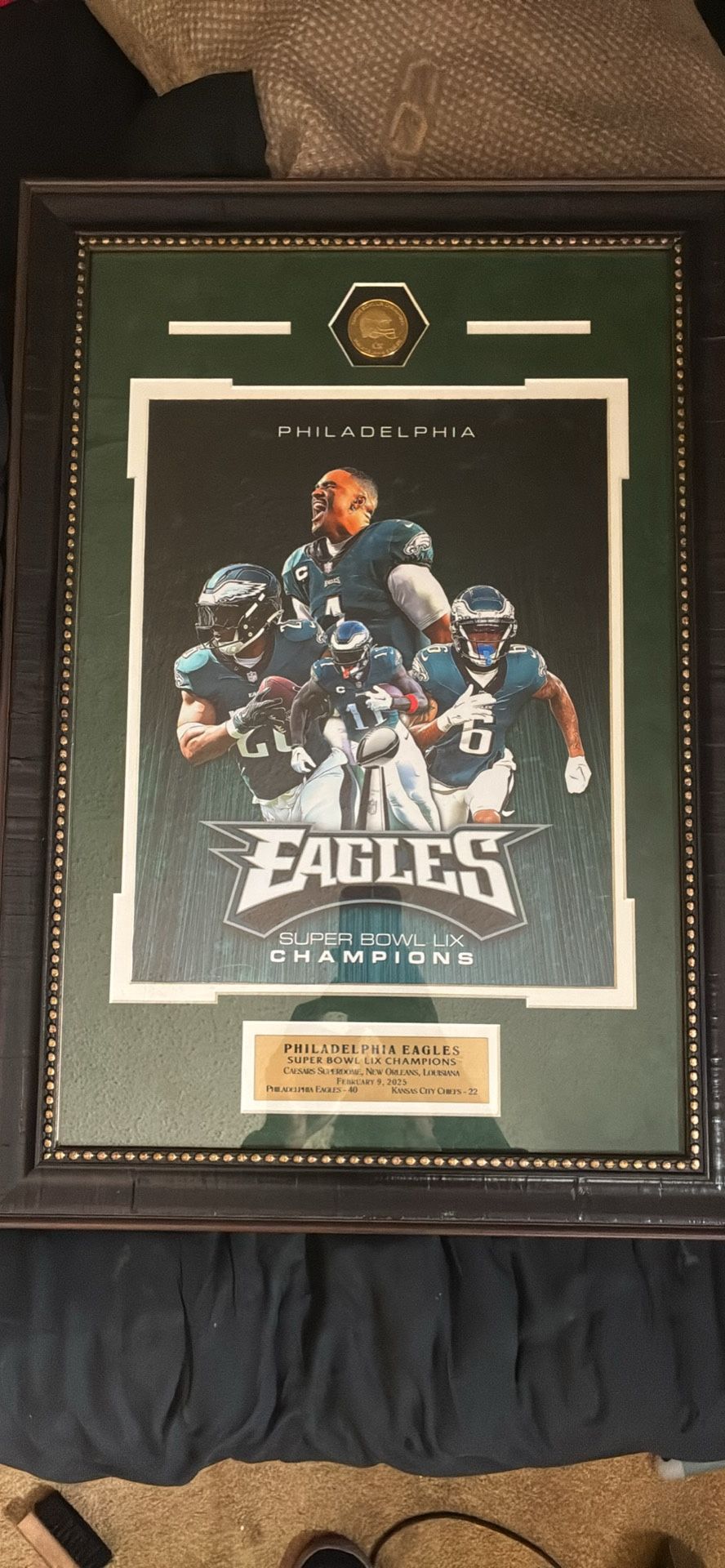 Special Edition Eagles SuperBowl Photo 