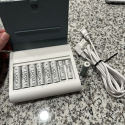 Rechargeable Batteries & Charger