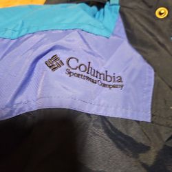 Vintage Columbia Winter Jacket For Youth Kids Size 18/20