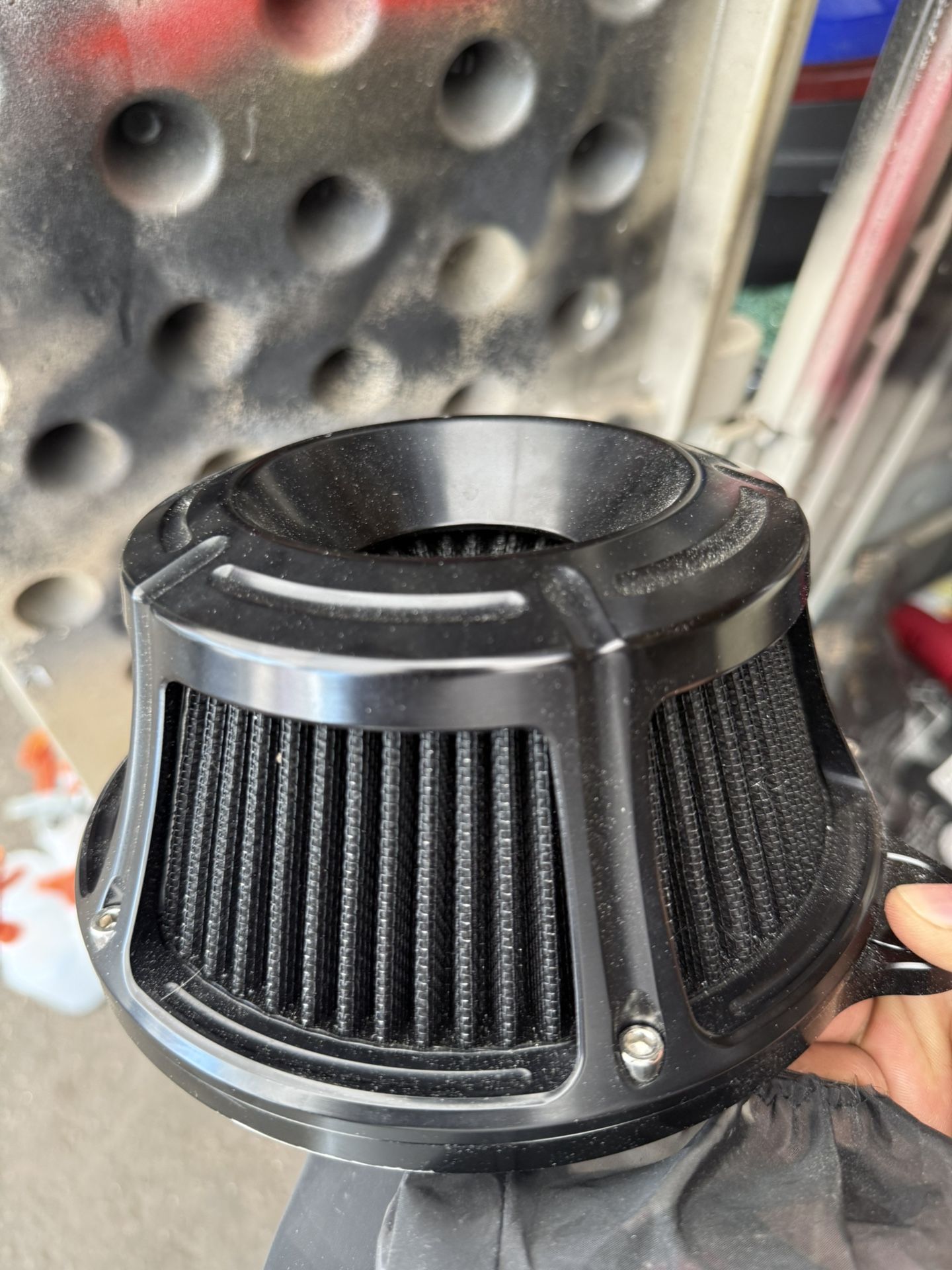 centrifugal supercharger air filter assembly