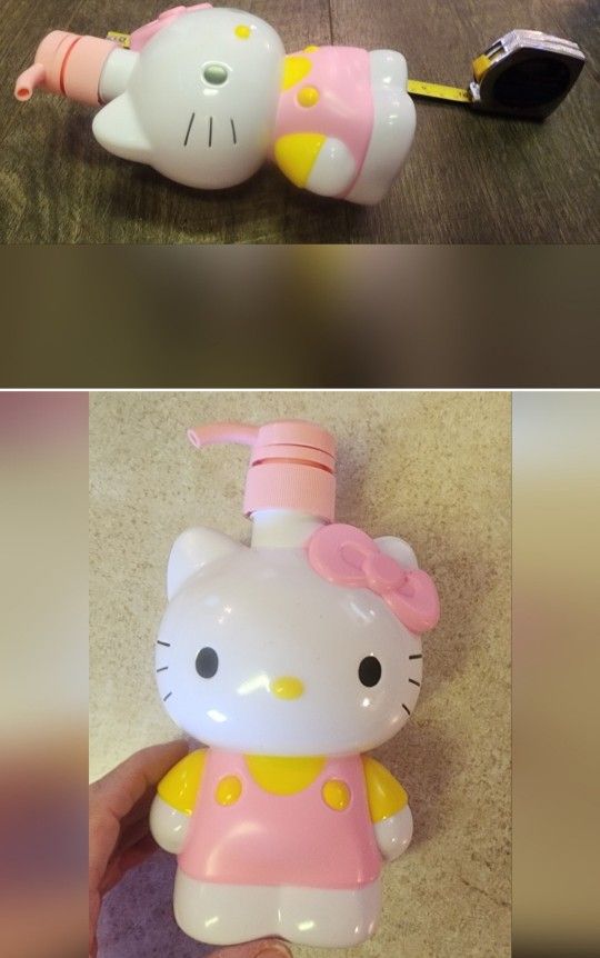 Hello Kitty Soap Dispenser All Items Sold Separately.   SHIPPING AVAILABLE 