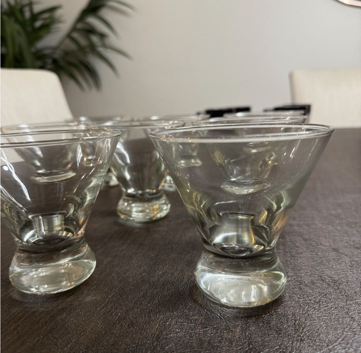 Set Of 8 Cocktail Glasses 