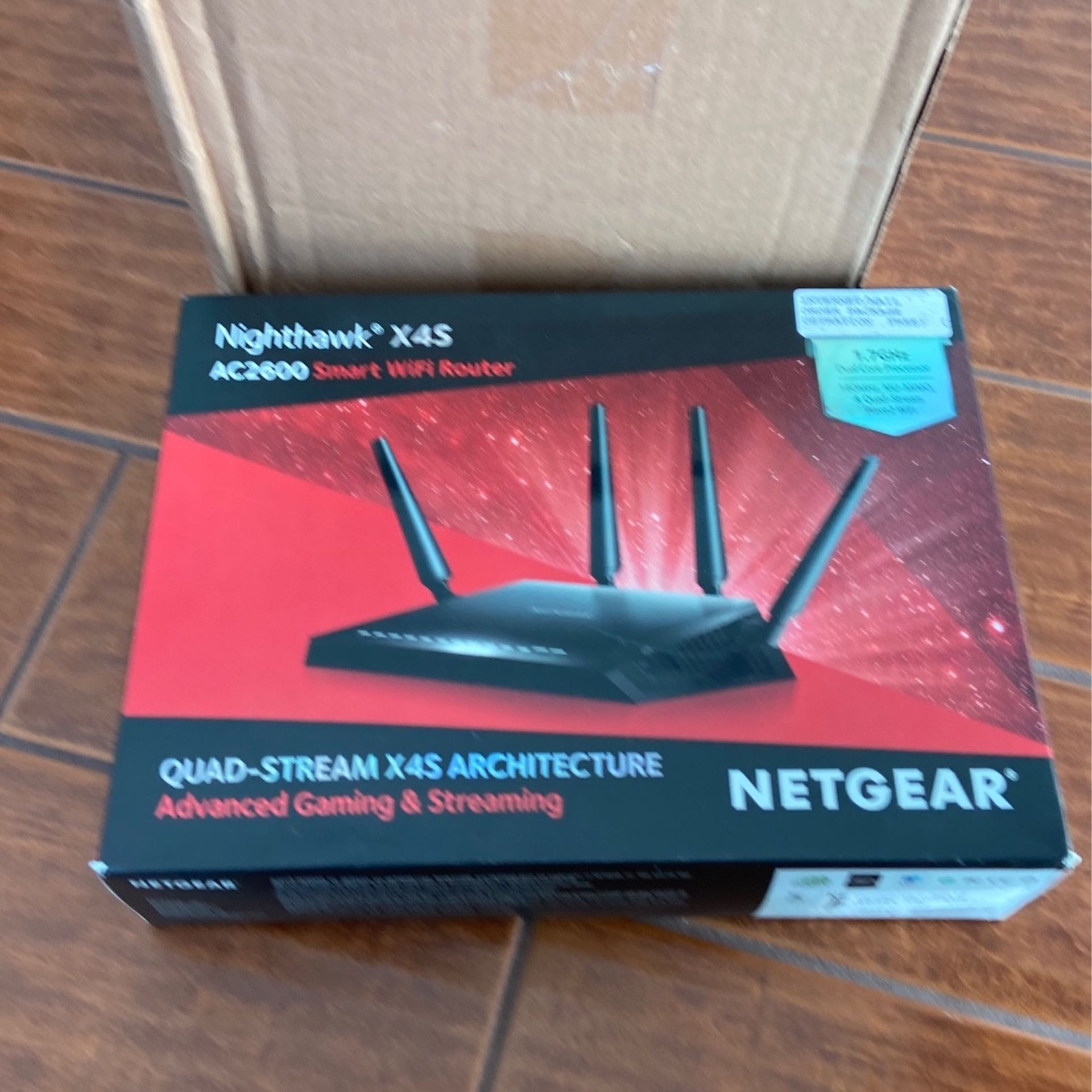 NETGEAR Nighthawk X4S Smart WiFi Router (R7800) - AC2600 Wireless Speed