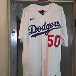 Nike Elite Los Angeles Dodgers Authentic Mookie Betts Jersey Sz 52 XXL