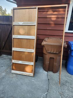 Pocket door and frame