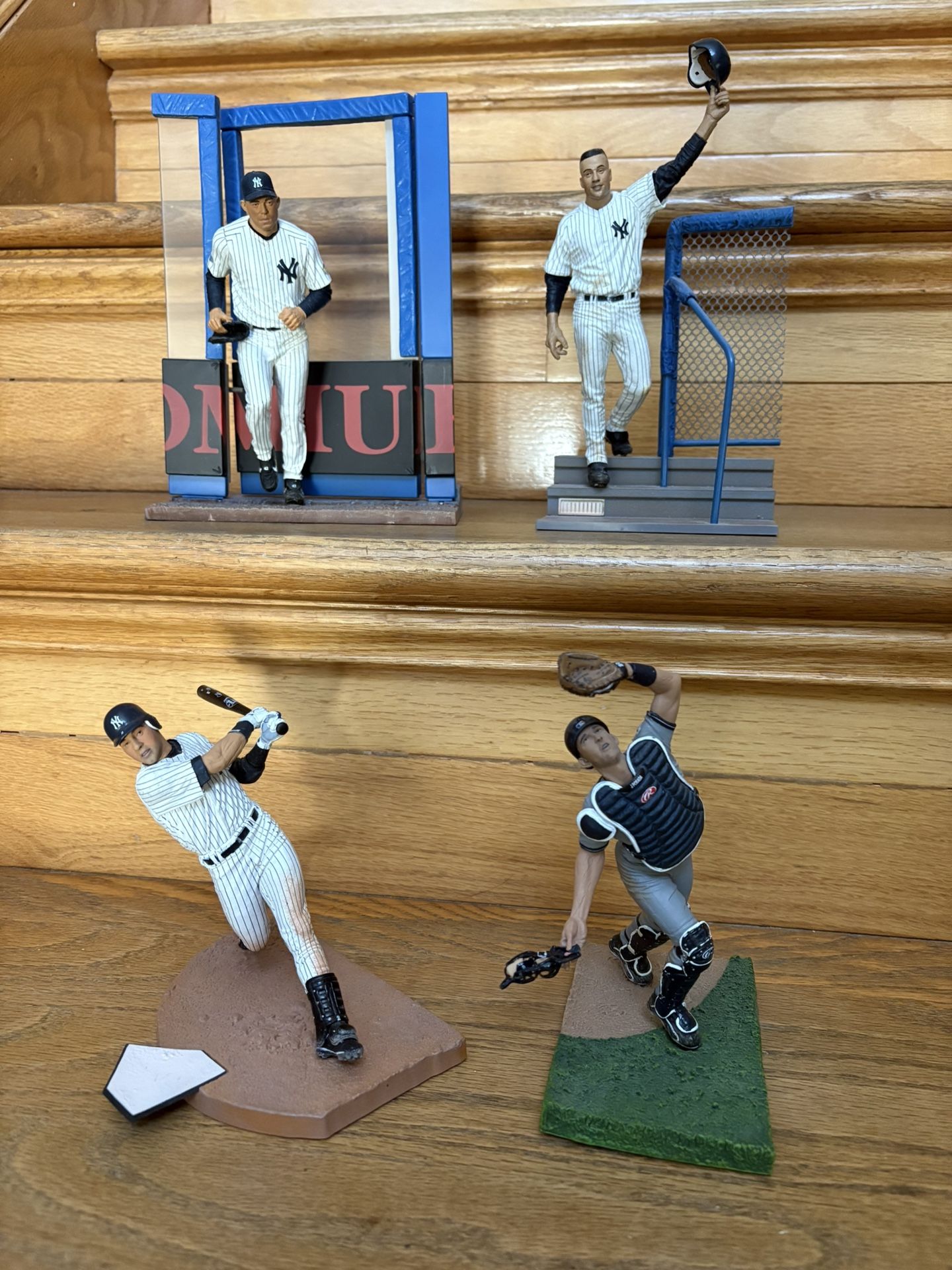 NY Yankees McFarlane Figures Jeter Rivera Posada Loose W/ Boxes Judge Jersey Nike Adidas Sneakers Jordan Bikes Weights Carhartt Christmas Knicks