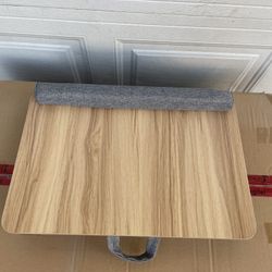 Natural Color Laptop Table with Handle 📦💻📖📝🔥🔥‼️‼️