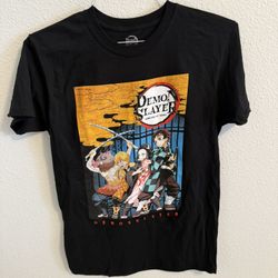 Demon Slayer Graphic T Shirt Size S