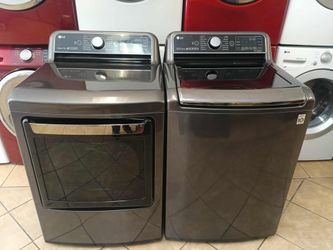 LG WASHER AND GAS DRYER SET DUAL LOAD ✅$599✅ FREE SHIPPING AND INSTALLATION 