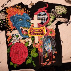 Ozzy Rare Concert Shirt,Large