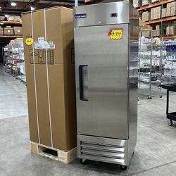 Polarman PLM-27FS 26 3/4" Reach-In Freezer with Single Solid Door, Bottom Mount, Stainless Steel, 23 cu. ft.
