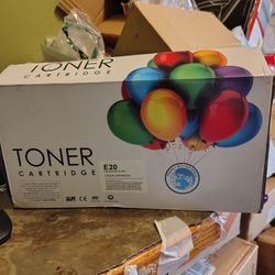 The toner cartridge E20 is a high-yield black toner designed specifically for Canon printers. This product is compatible with Canon printers and offer