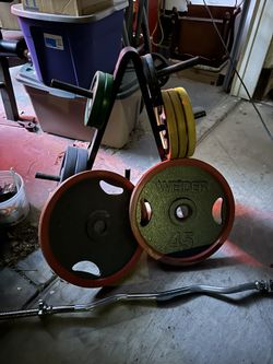 Weider Weights. 245lbs