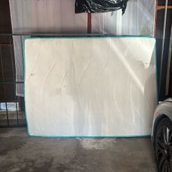Free queen, size bed, and frame