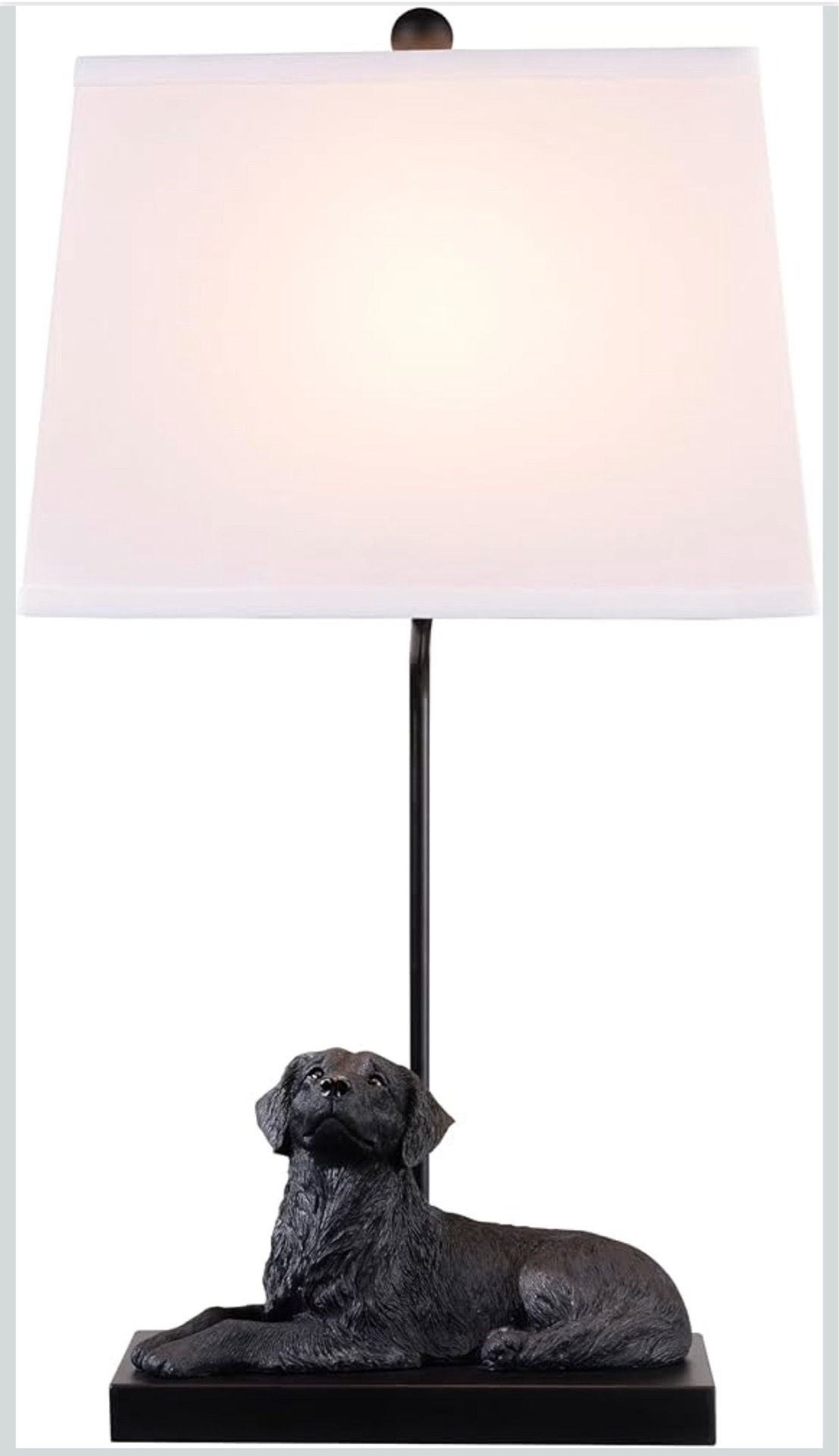 Black Dog Table Lamp