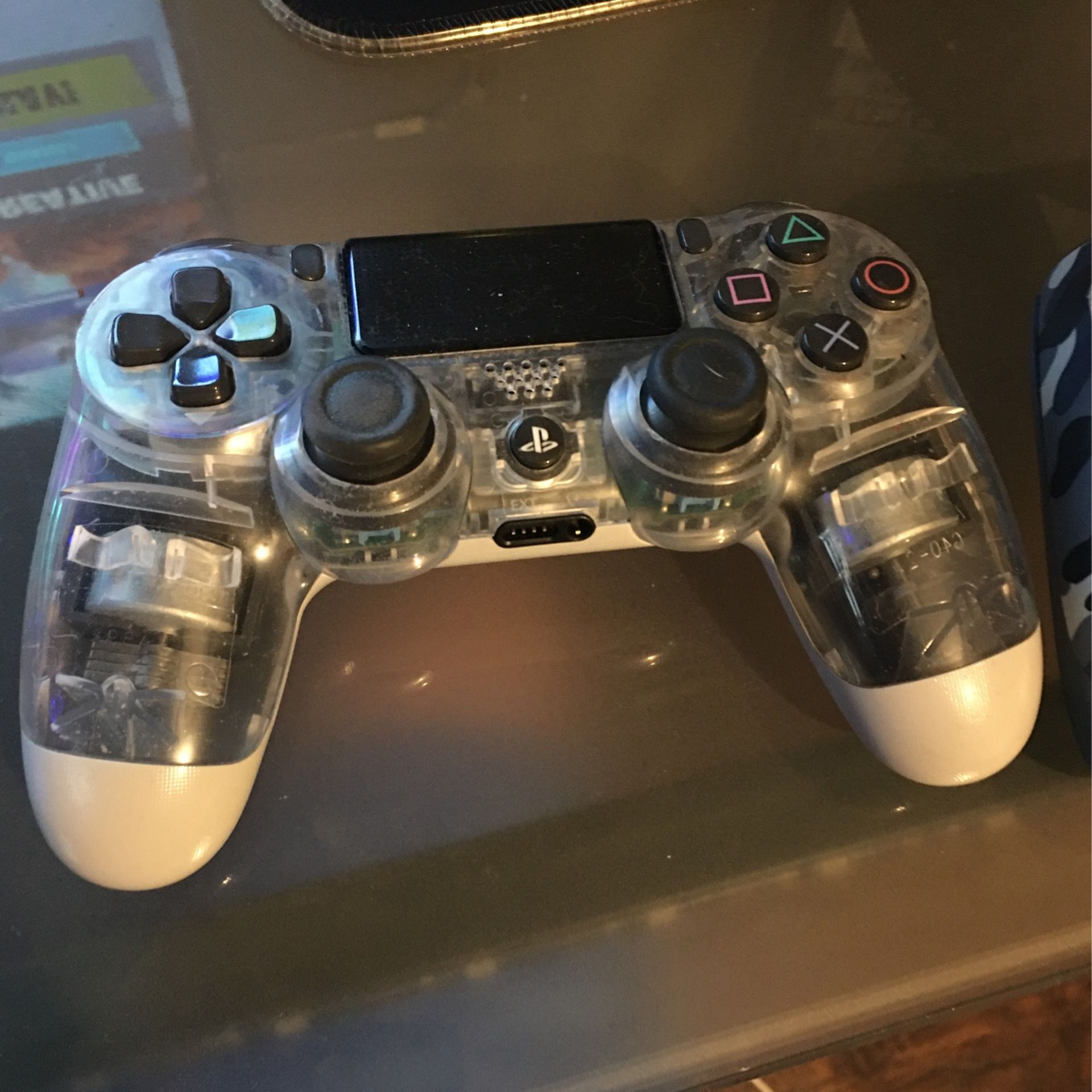 Clear Ps4 Controller 