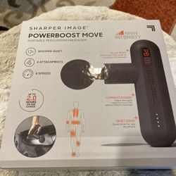 Brand New Sharper Image Powerboost Move - Retails For $129.99 