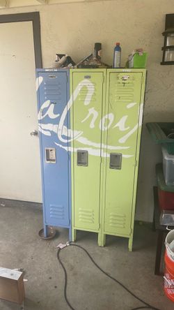 3 lockers