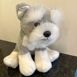 Wild Republic-Schnauzer Dog. Size | 13”. Stuffed Animal Plush Dog 