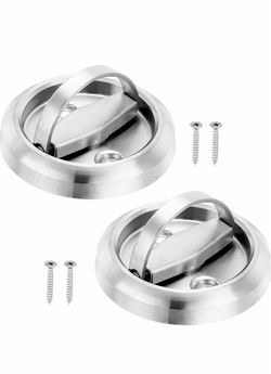 Stainless Steel Flush Pull Handles Set of 2