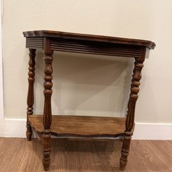 Small Two-Tiered Table 
