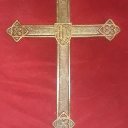 Solid Brass Cross