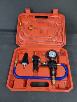 Professional Radiator Cooling System Vacuum Purge Coolant Refill Tool Kit Set