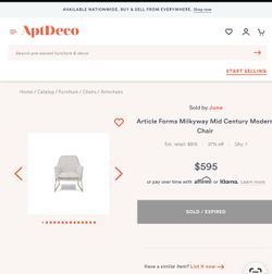 Article forma chairs