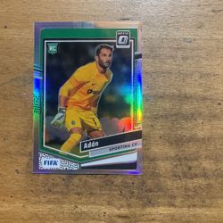2024 DONRUSS FIFA ADAN SILVER ROOKIE CARD 